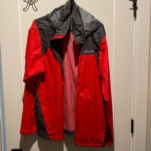 Columbia Hooded Rain Jacket